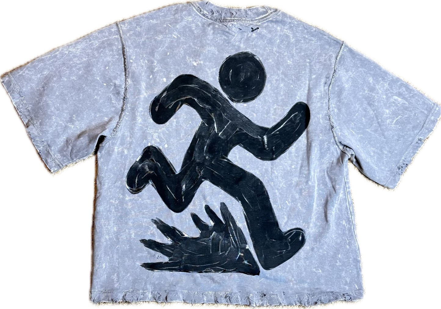 Chase God Not People Cropped Tee W