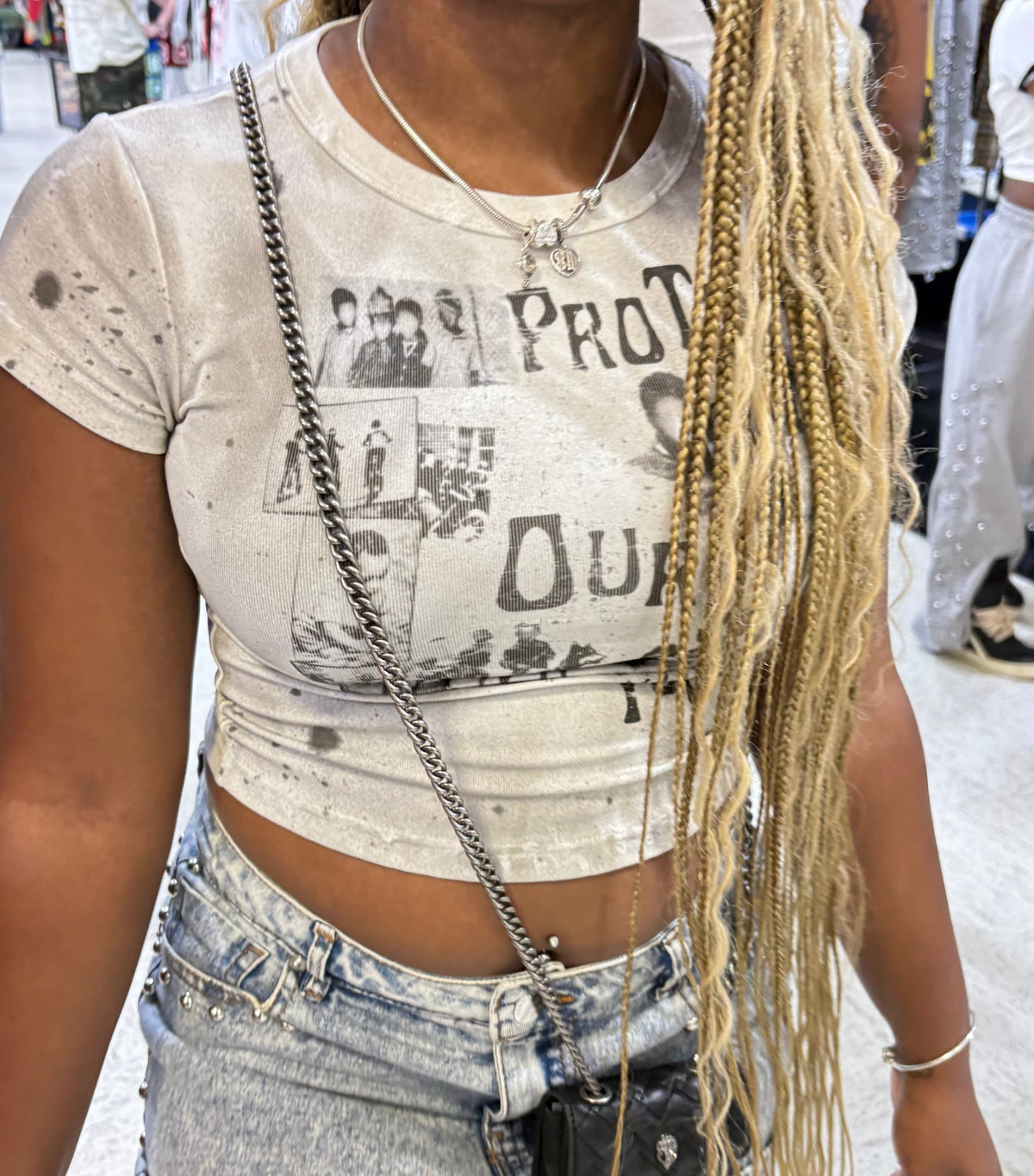 Protect Our Youth Crop Top W