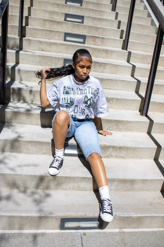 Protect Our Youth Cropped Tee W